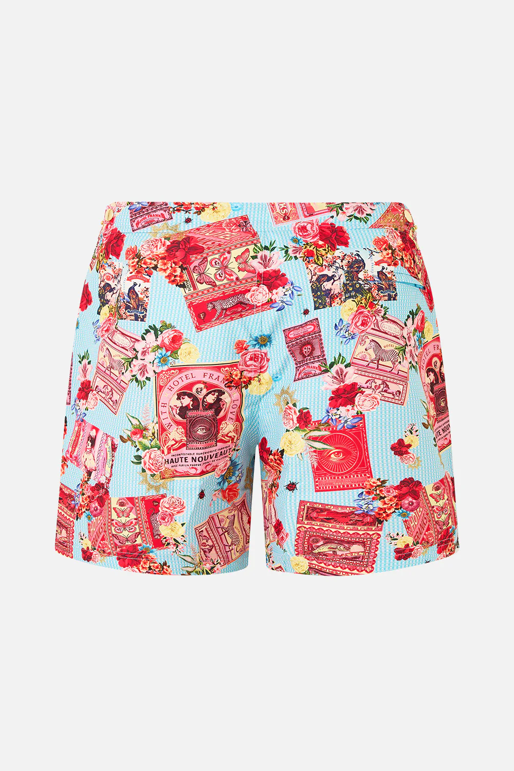 MID LENGTH BOARDSHORT WITH FIXED WAIST PAPERS AND CURIOUS CAPERS - Image 6