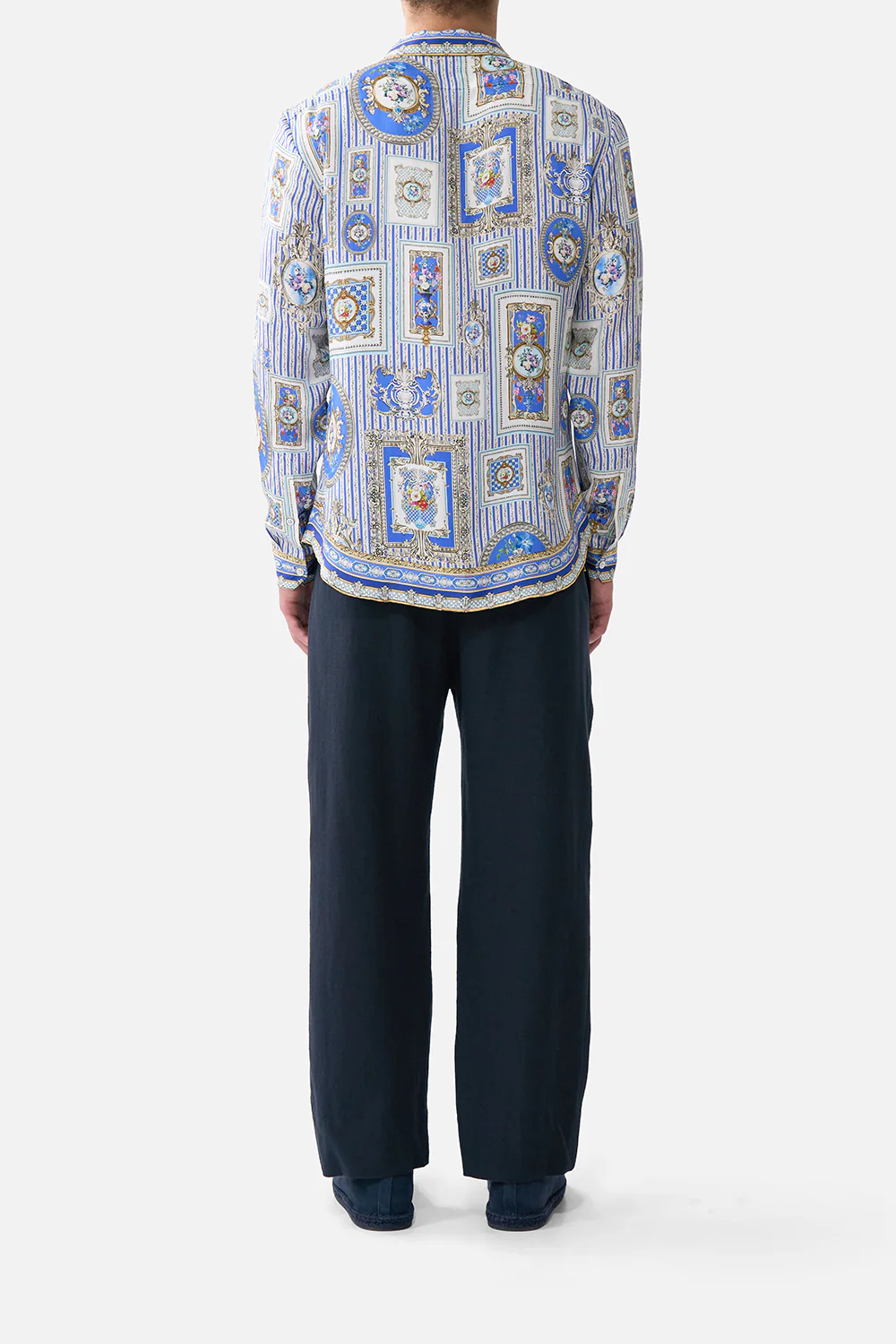 LONG SLEEVE COLLARED SHIRT OTTOMAN OPULENCE - Image 2