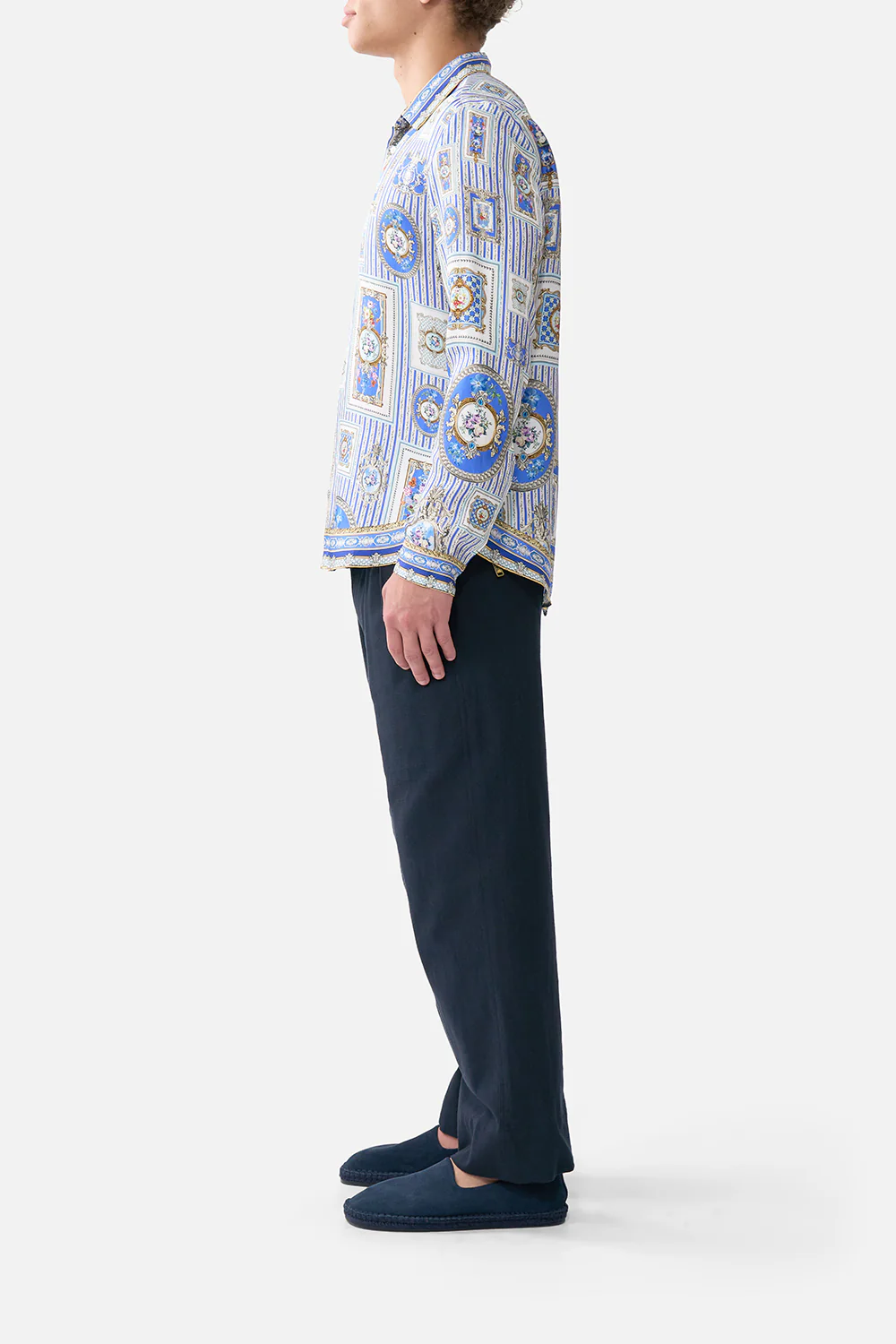 LONG SLEEVE COLLARED SHIRT OTTOMAN OPULENCE - Image 4