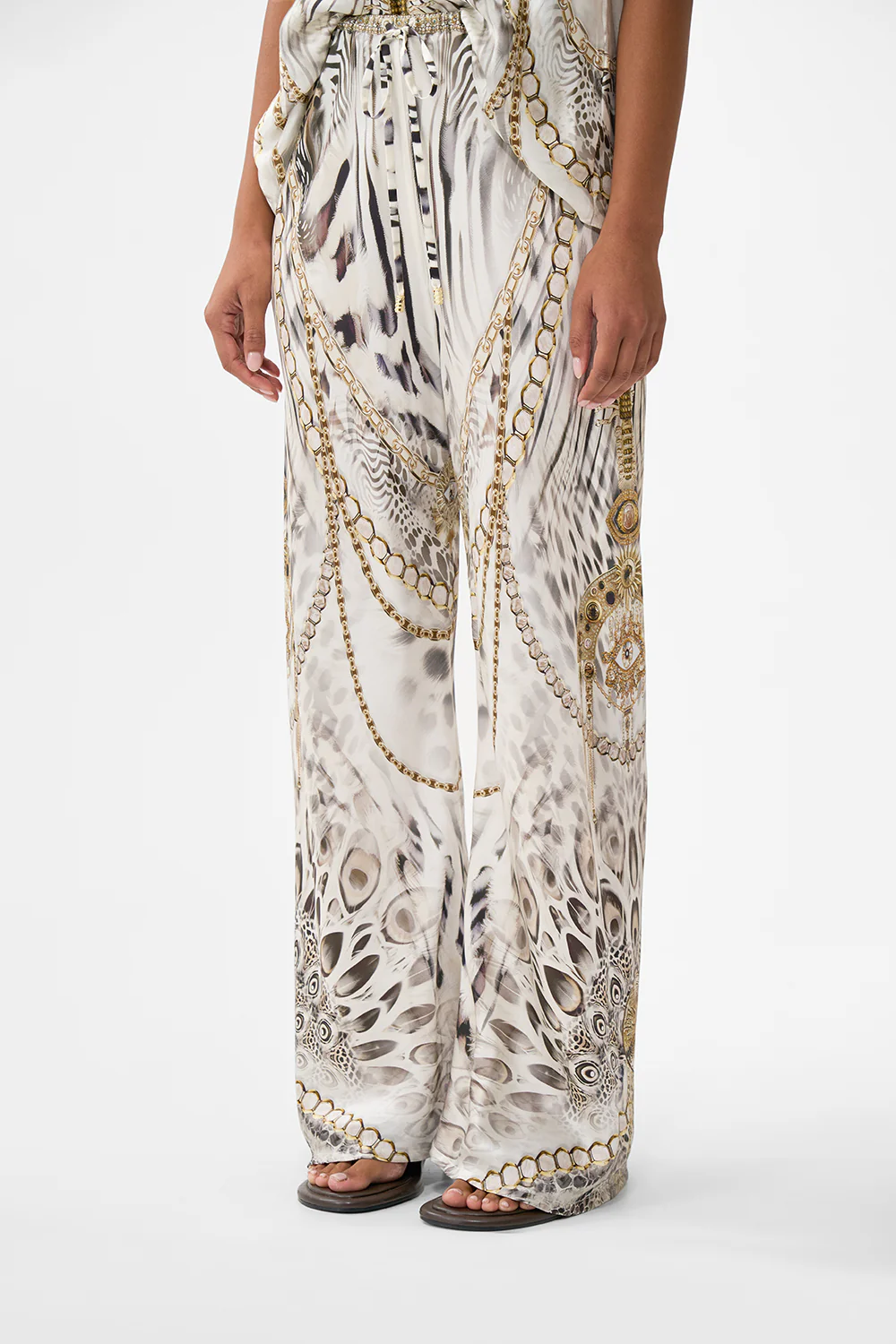 BIAS CUT DRAWSTRING PANT LADY LIONHEART - Image 5