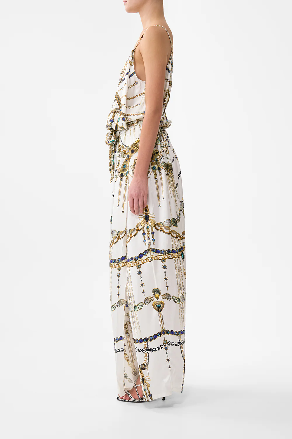 SHOESTRING STRAP JUMPSUIT CHAIN GANG - Image 4