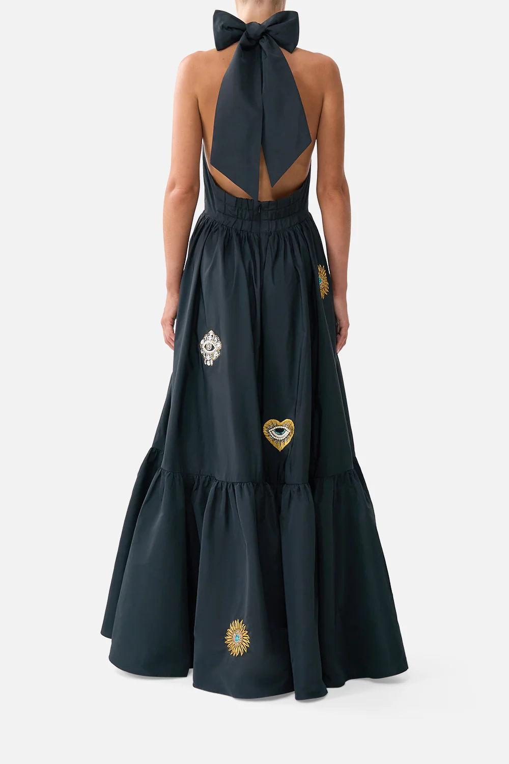 RUFFLE HEM HALTER DRESS AMULETS AND ALCHEMY - Image 2