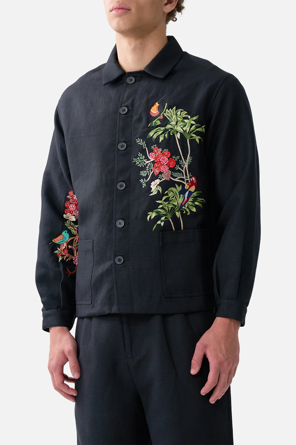 EMBROIDERED CHORE COAT SULTANS AND QUEENS - Image 5