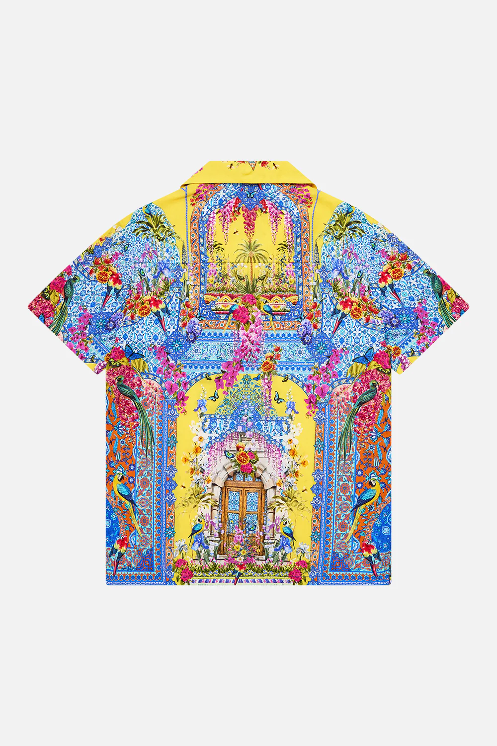 BOYS SHORT SLEEVE CAMP COLLARED SHIRT SULTANAHMET SUMMER - Image 2