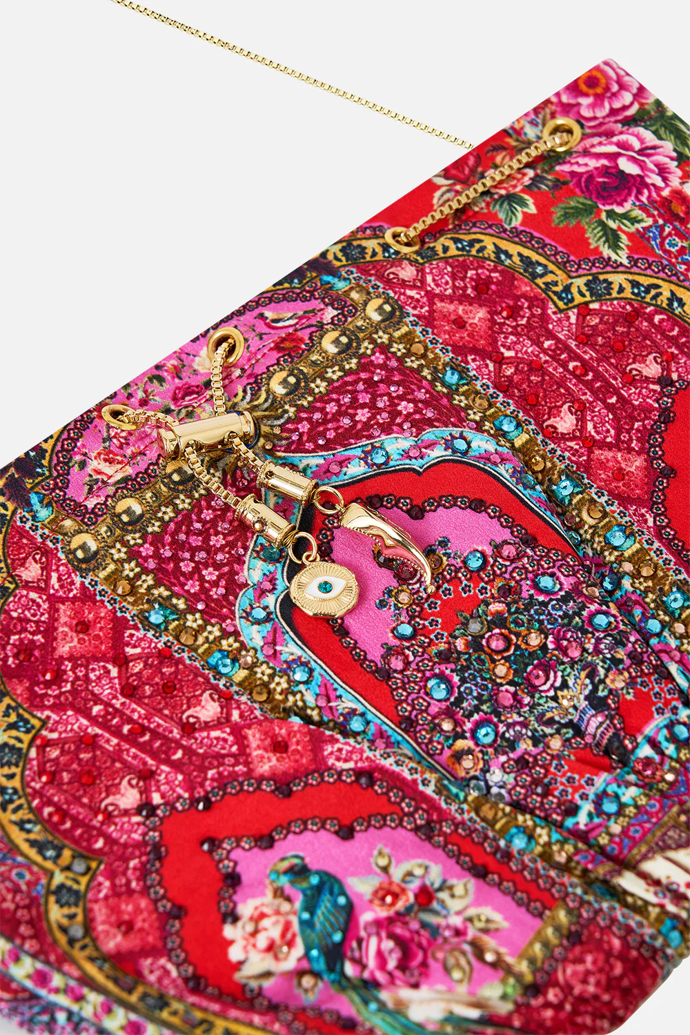 DRAWSTRING POUCH BAG WITH CHAIN STRAP HEIRLOOM EMPIRE - Image 5