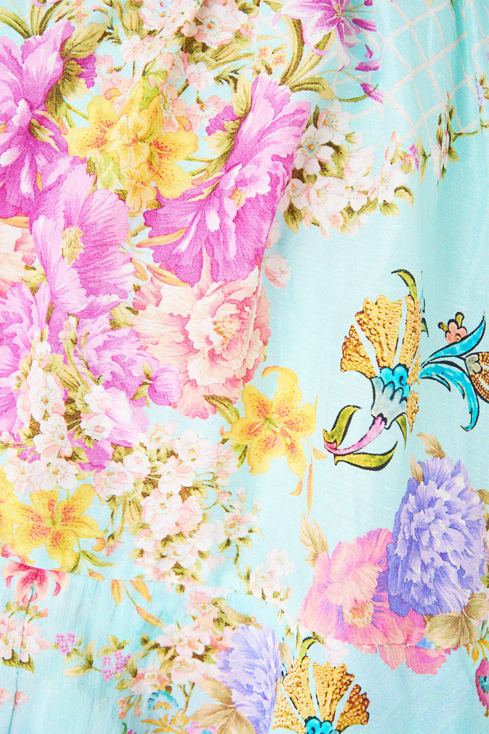 BUTTON FRONT FRILL DRESS BAZAAR BLOOMS - Image 8