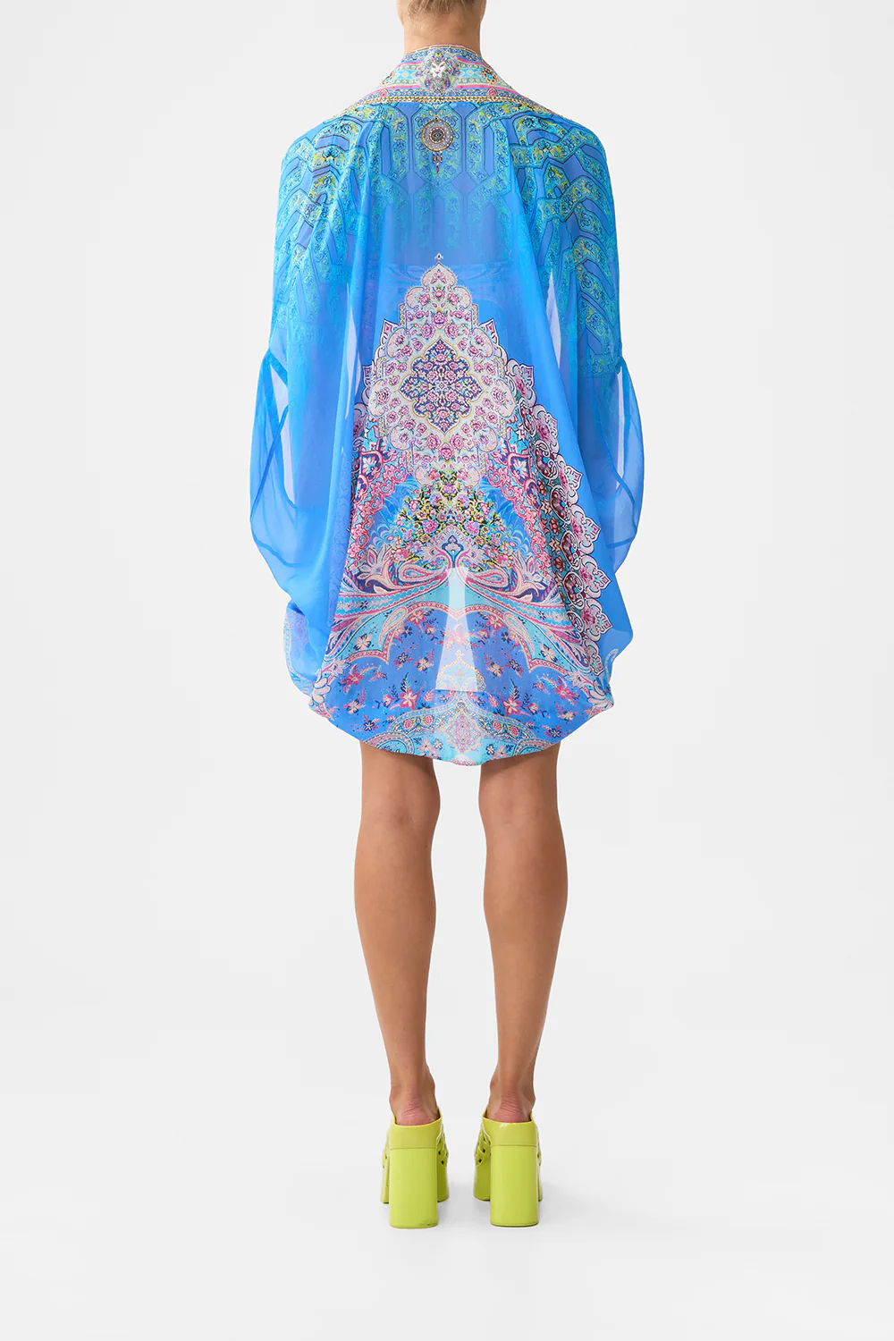 OPEN FRONT CARDI CAPE FOOTSTEPS IN FOLKLORE - Image 2