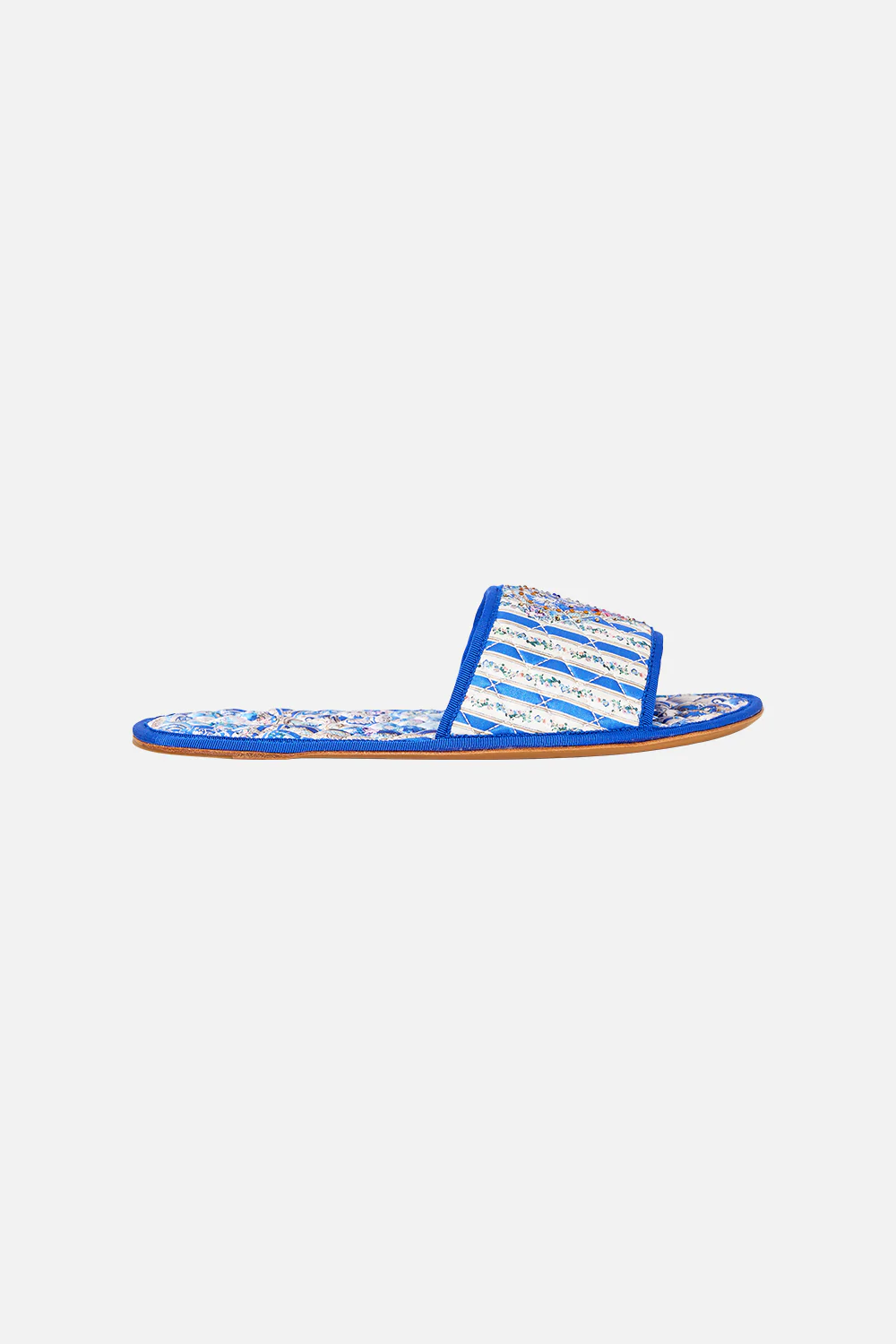 SLIPPERS WITH TRAVEL CASE OTTOMAN OPULENCE