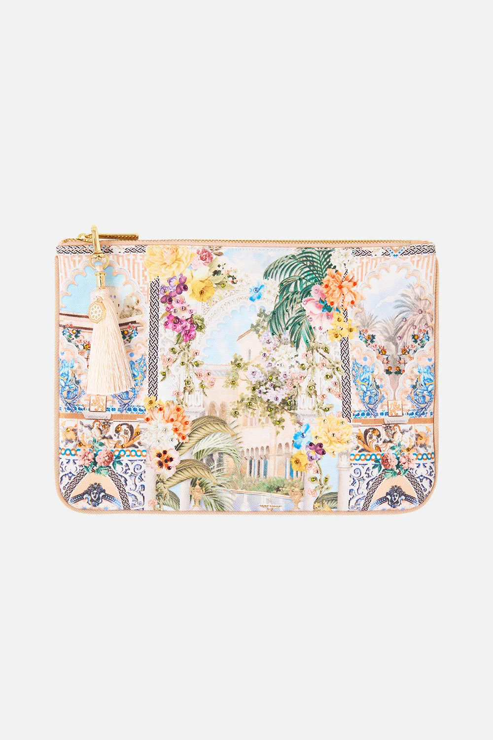 SMALL CANVAS CLUTCH THE ARCHITECTS OF ALCÁZAR