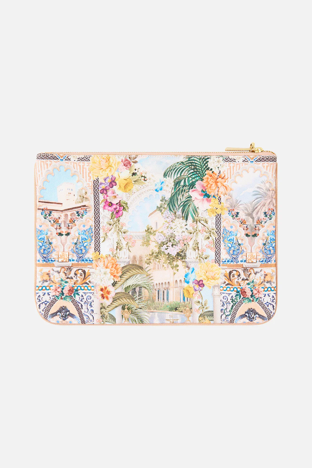 SMALL CANVAS CLUTCH THE ARCHITECTS OF ALCÁZAR - Image 2