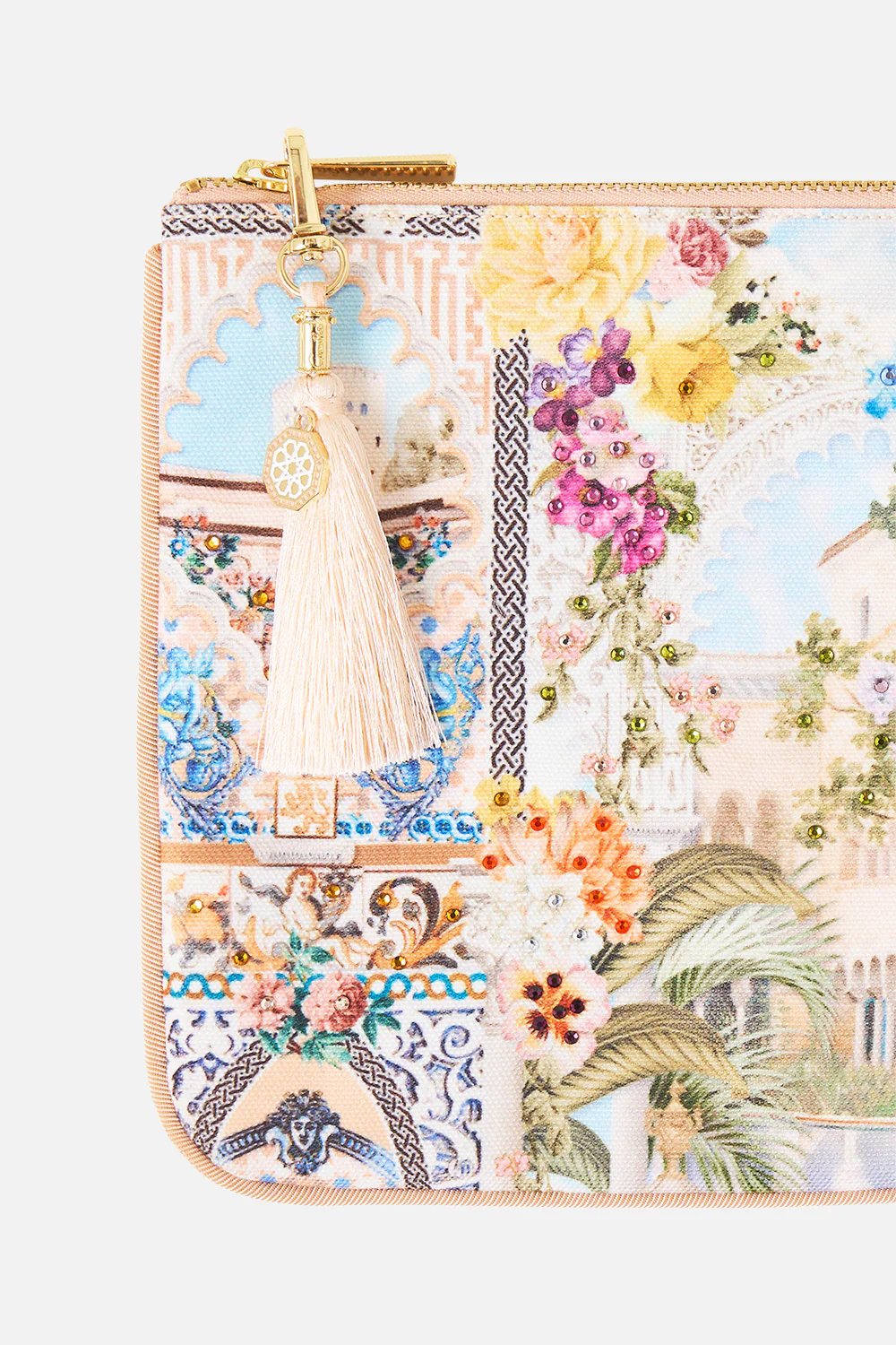 SMALL CANVAS CLUTCH THE ARCHITECTS OF ALCÁZAR - Image 3