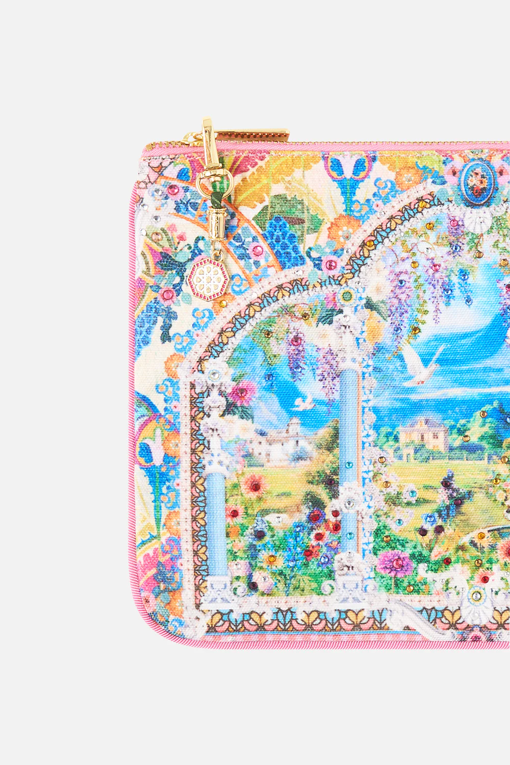 SMALL CANVAS CLUTCH NAVÀS NOUVEAU - Image 3