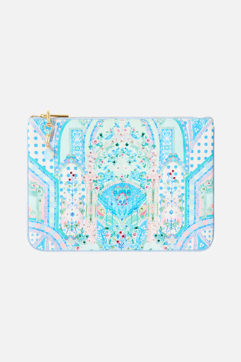 SMALL CANVAS CLUTCH MIDSUMMER MOSAICS