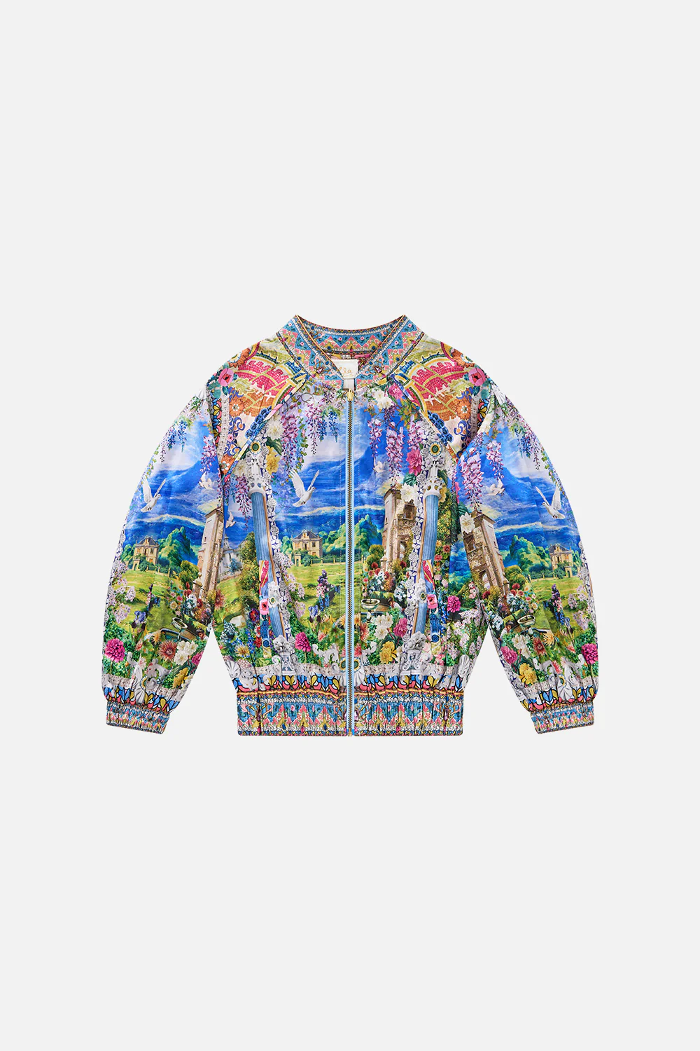 KIDS BLOUSON SLEEVE REVERSIBLE BOMBER JACKET NAVÀS NOUVEAU