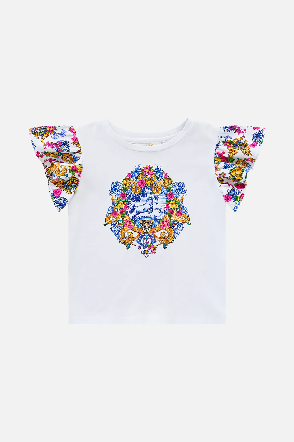 BABIES TEE WITH FRILL SLEEVE ESPAÑA NIRVANA