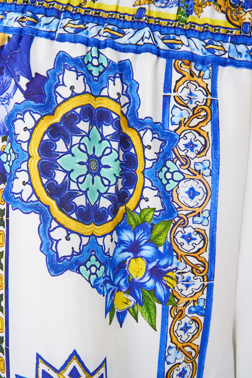 CROPPED WIDE LEG PANEL PANT ESPAÑA NIRVANA - Image 8