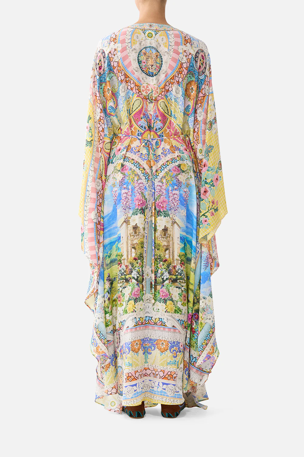LONG KAFTAN WITH WAIST DETAIL NAVÀS NOUVEAU - Image 2