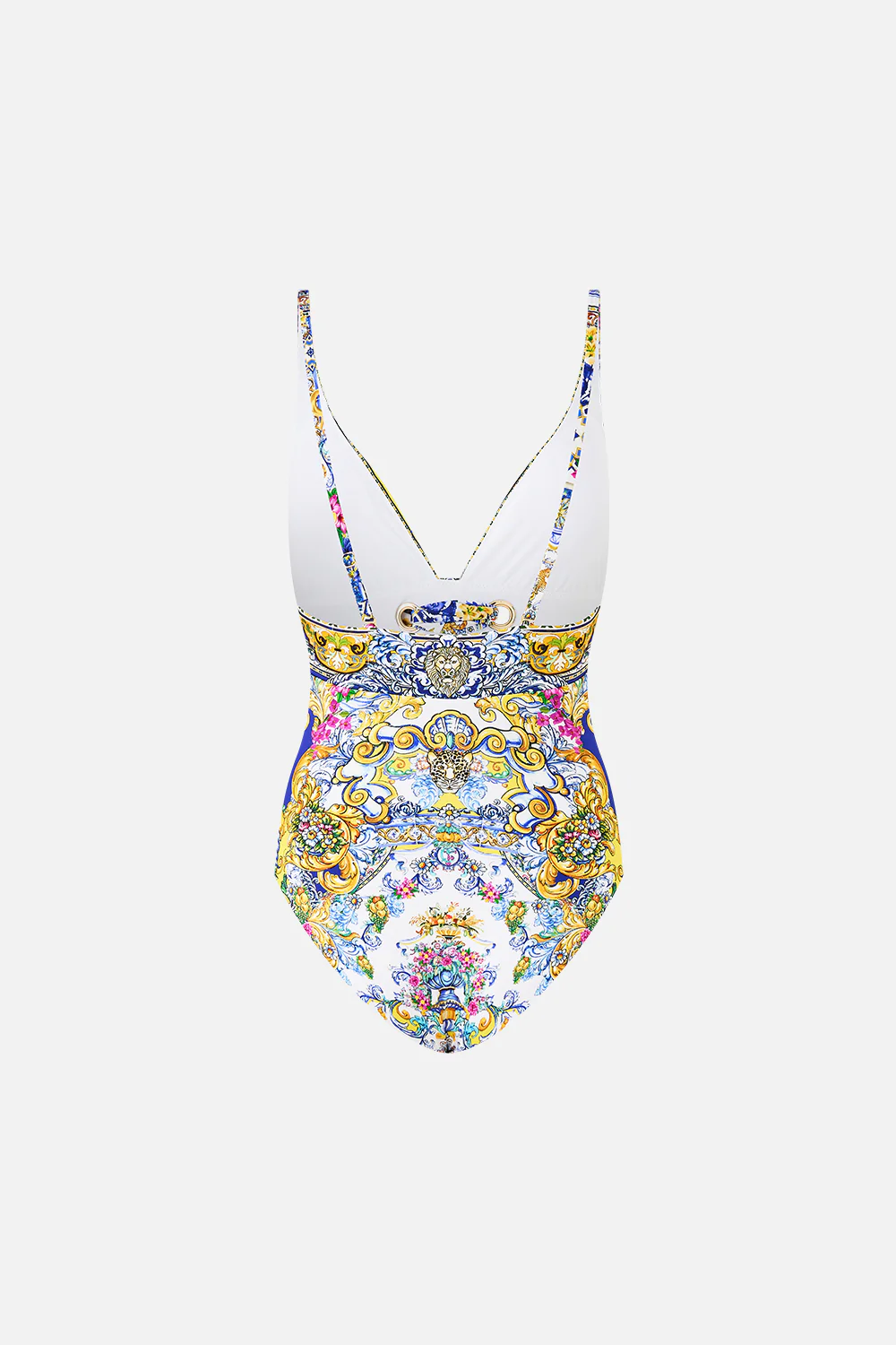 HIGH TRI ONE PIECE WITH EYELET TIE FRONT TRIM ESPAÑA NIRVANA - Image 6