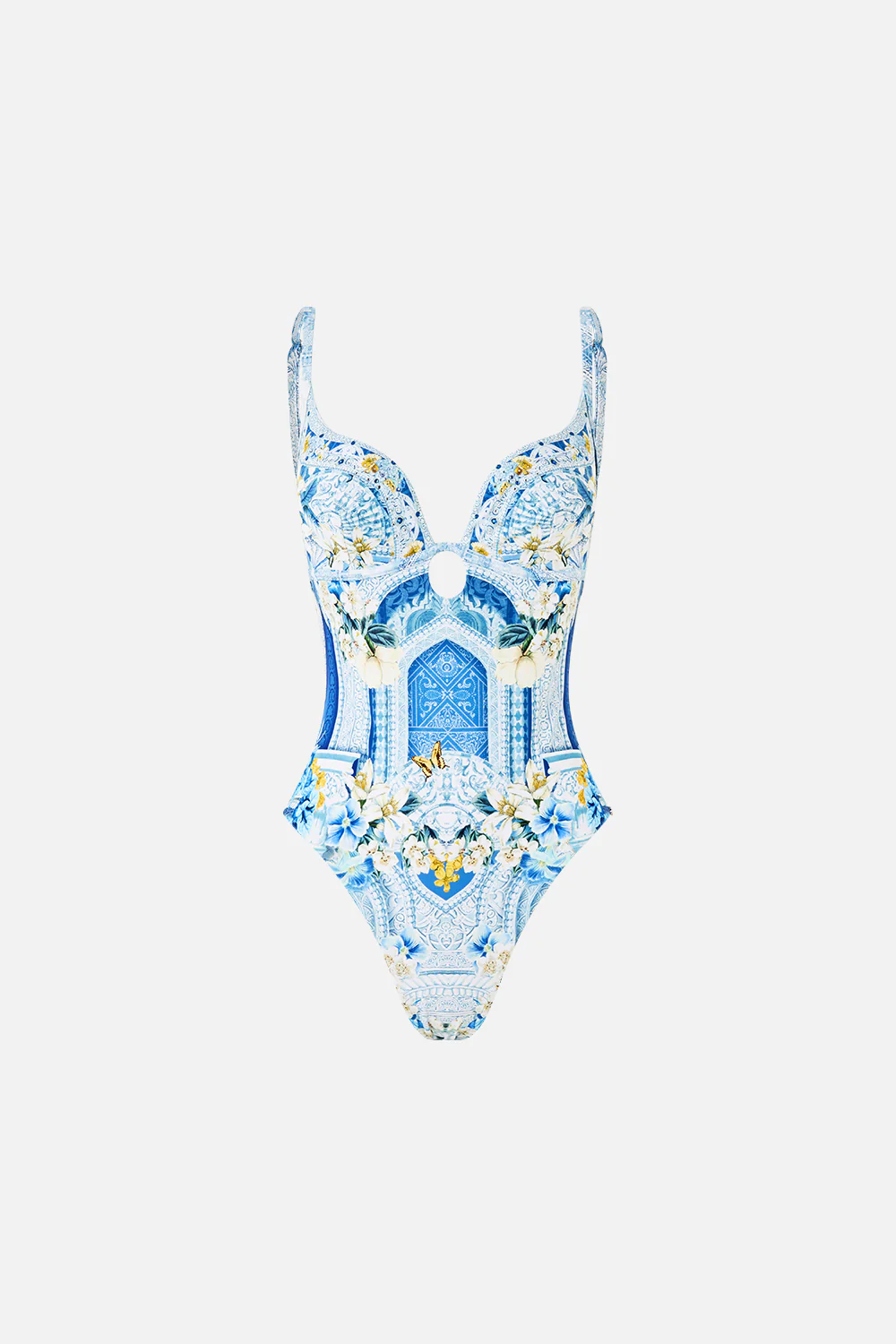 CONTINUOUS UNDERWIRE ONE PIECE WITH KEYHOLE DE NADA GRANADA - Image 3