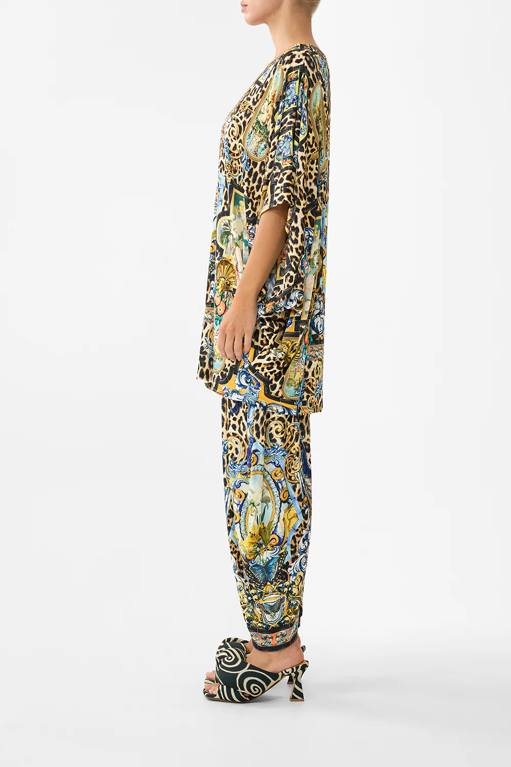 SPLIT HEM JERSEY PANT SEVILLIAN STYLE - Image 4