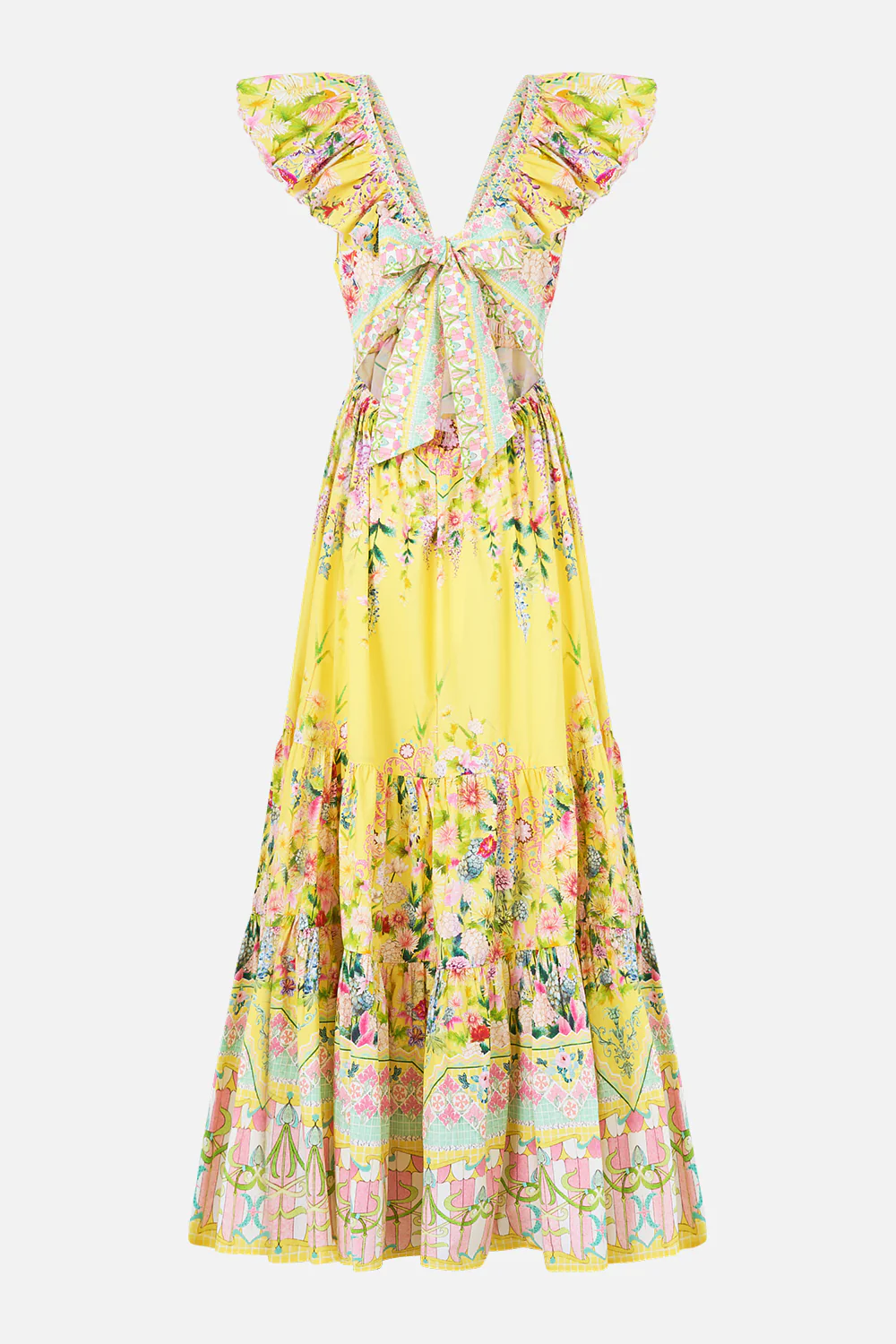 TIERED DRESS WITH NECK FRILL LADY LIMONADA - Image 8