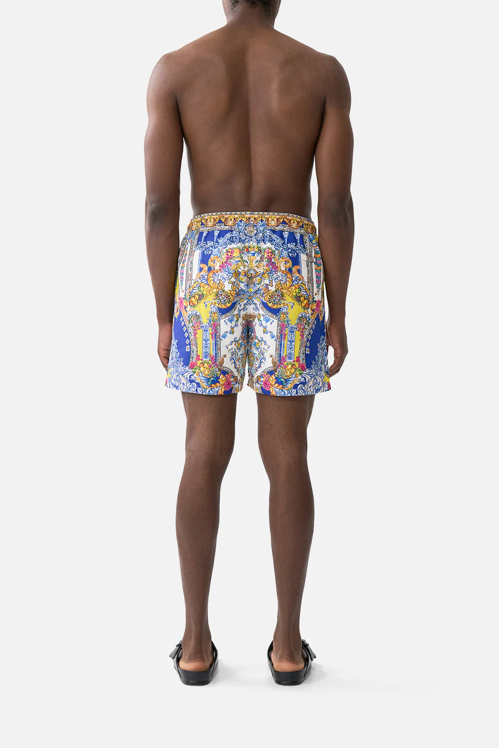 MID LENGTH BOARDSHORT WITH ELASTIC WAIST ESPAÑA NIRVANA - Image 2