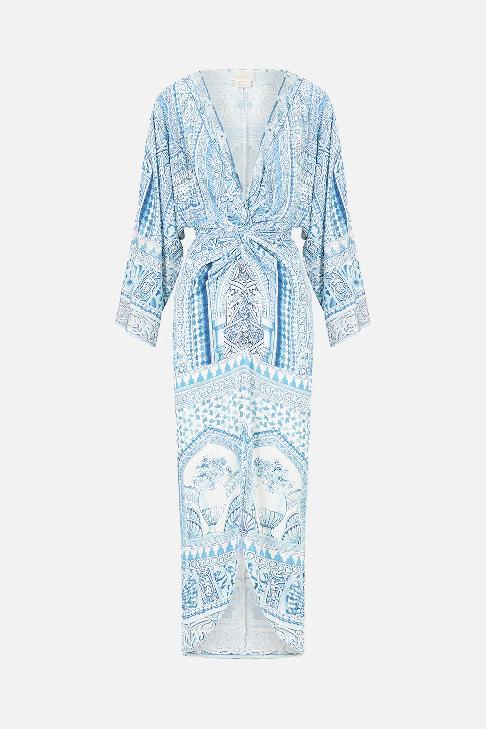 LONG SPLIT FRONT TWIST DRESS THE HUM OF THE ALHAMBRA - Image 3