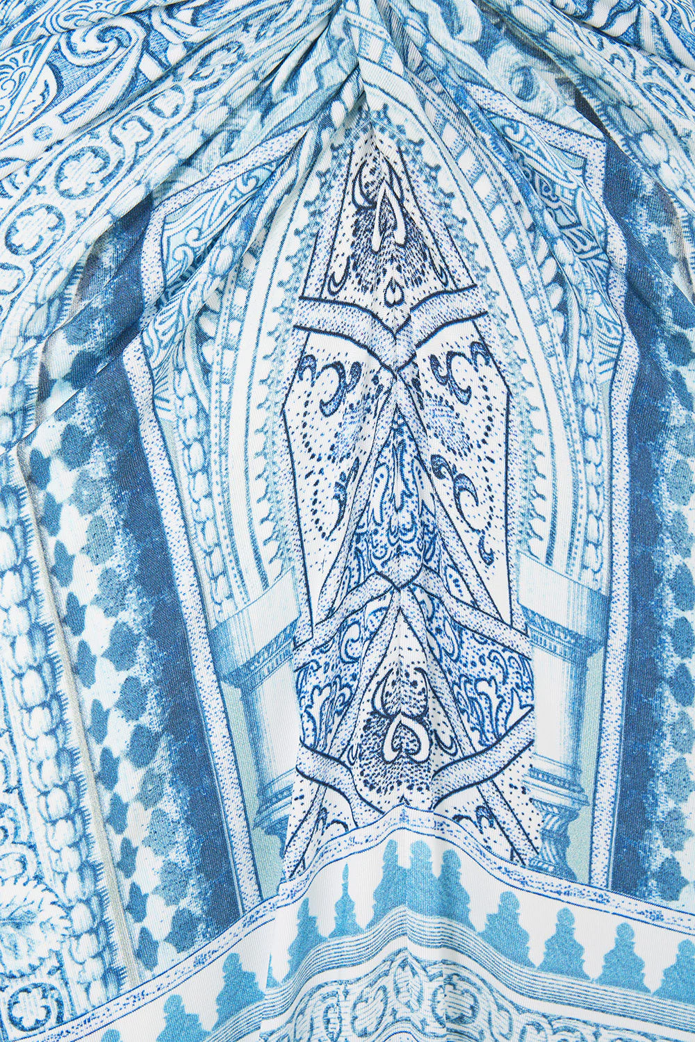 LONG SPLIT FRONT TWIST DRESS THE HUM OF THE ALHAMBRA - Image 7