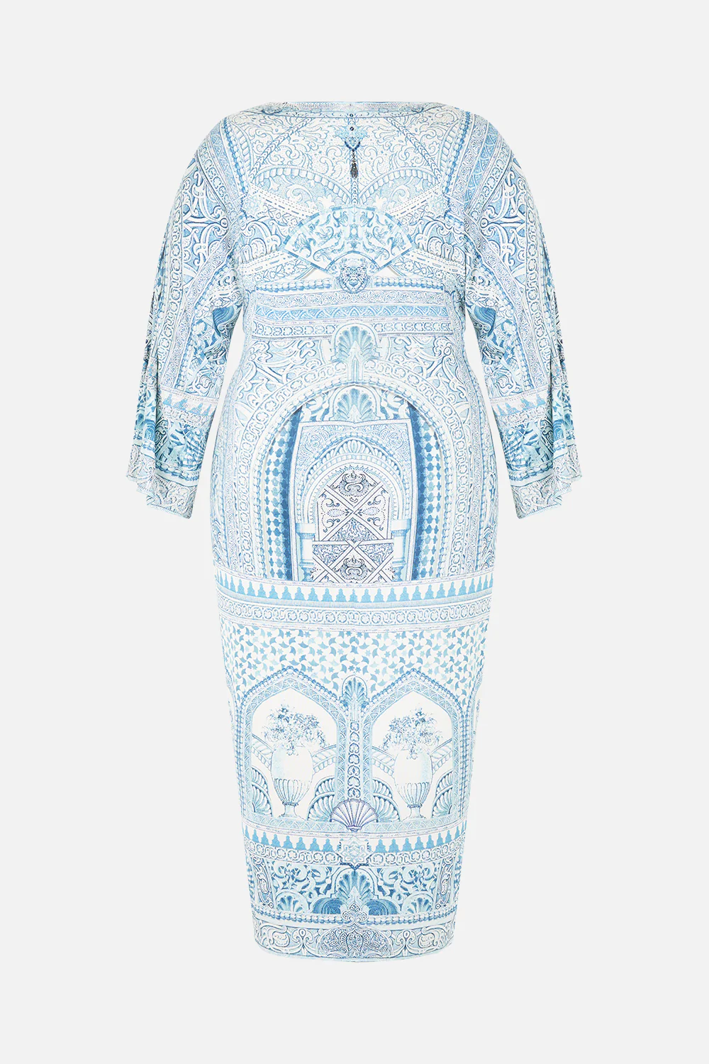 LONG SPLIT FRONT TWIST DRESS THE HUM OF THE ALHAMBRA - Image 9