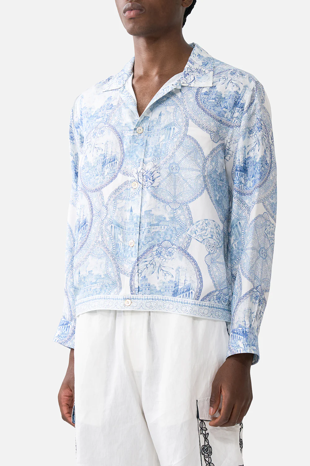 CROP BLOUSON JACKET THE HUM OF THE ALHAMBRA - Image 5