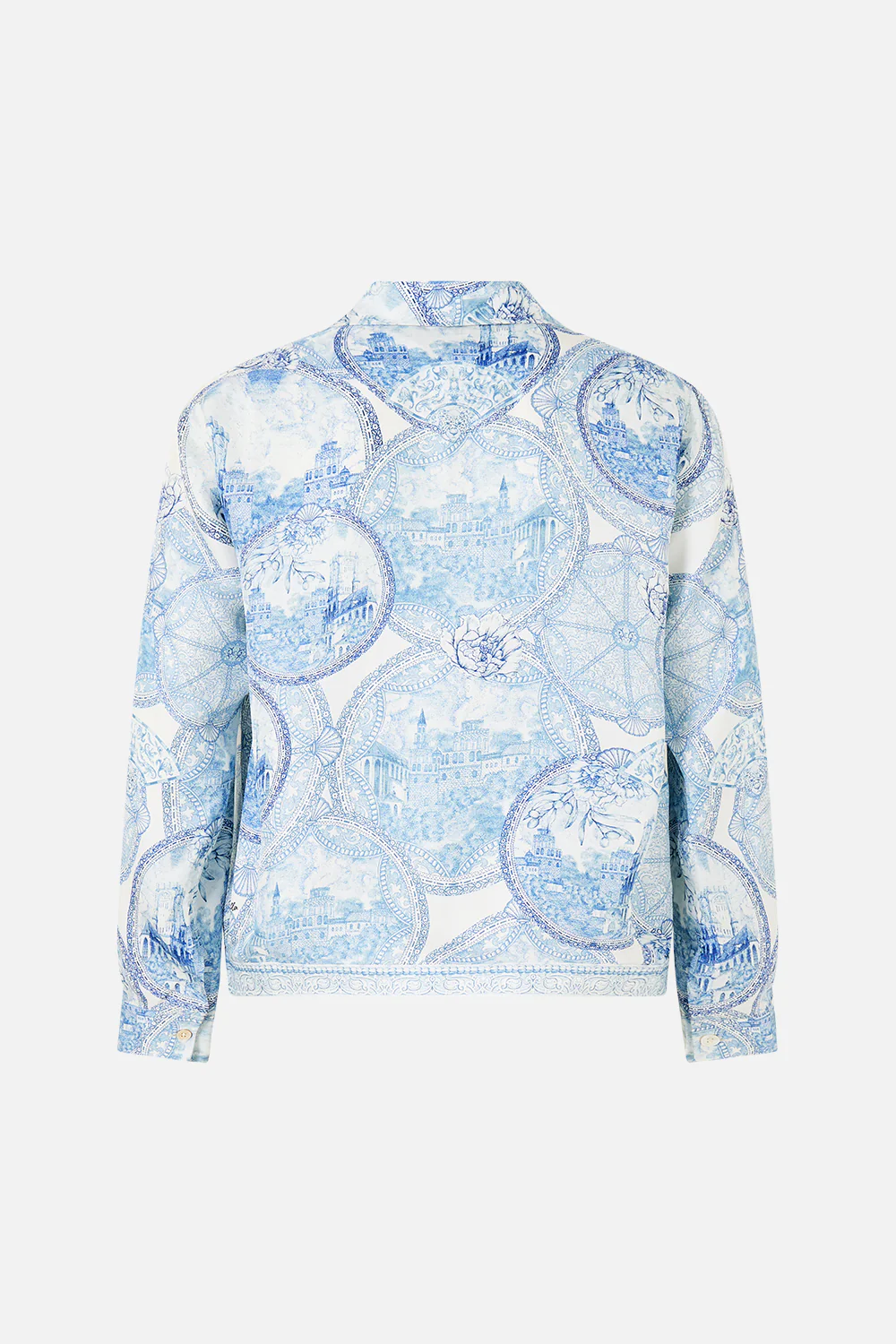 CROP BLOUSON JACKET THE HUM OF THE ALHAMBRA - Image 6