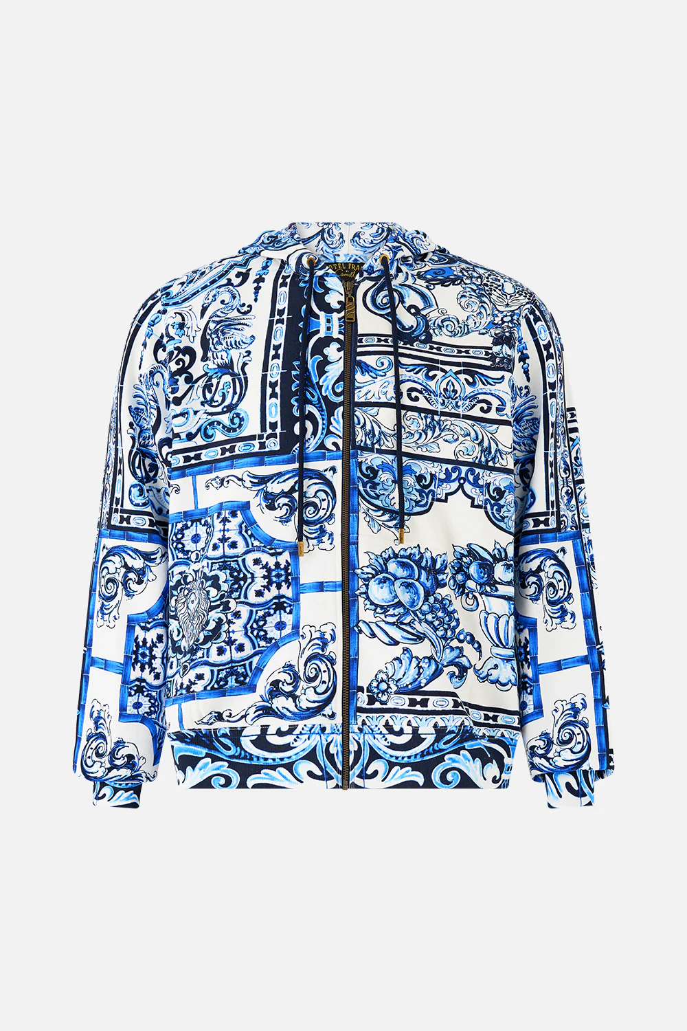 ZIP THROUGH HOODIE A TILED WONDERLAND - Image 3