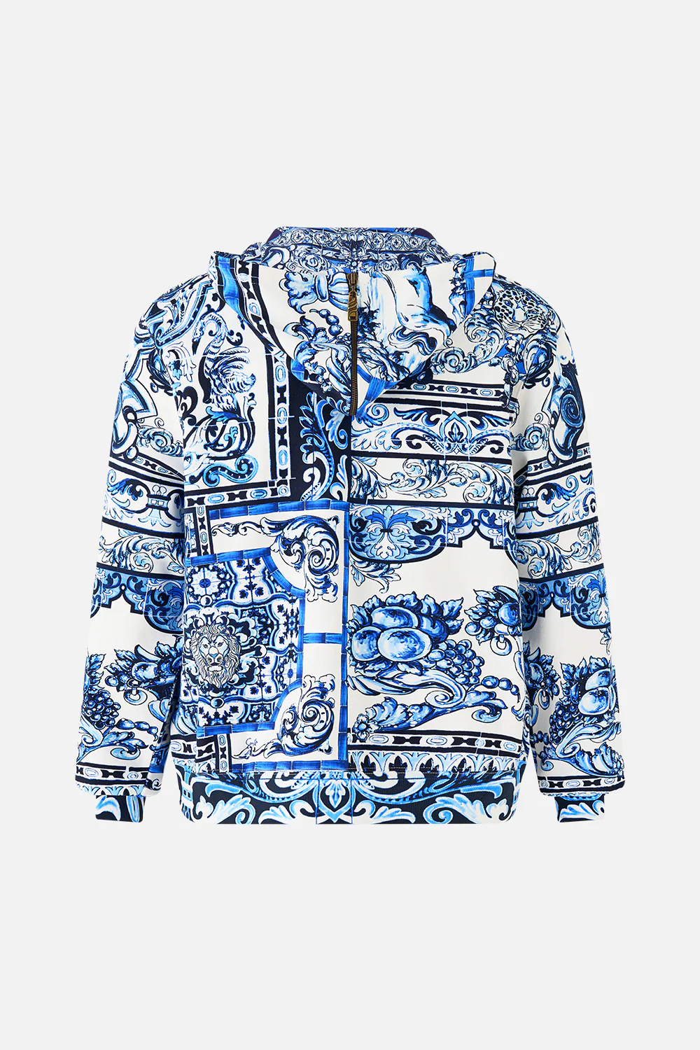 ZIP THROUGH HOODIE A TILED WONDERLAND - Image 6