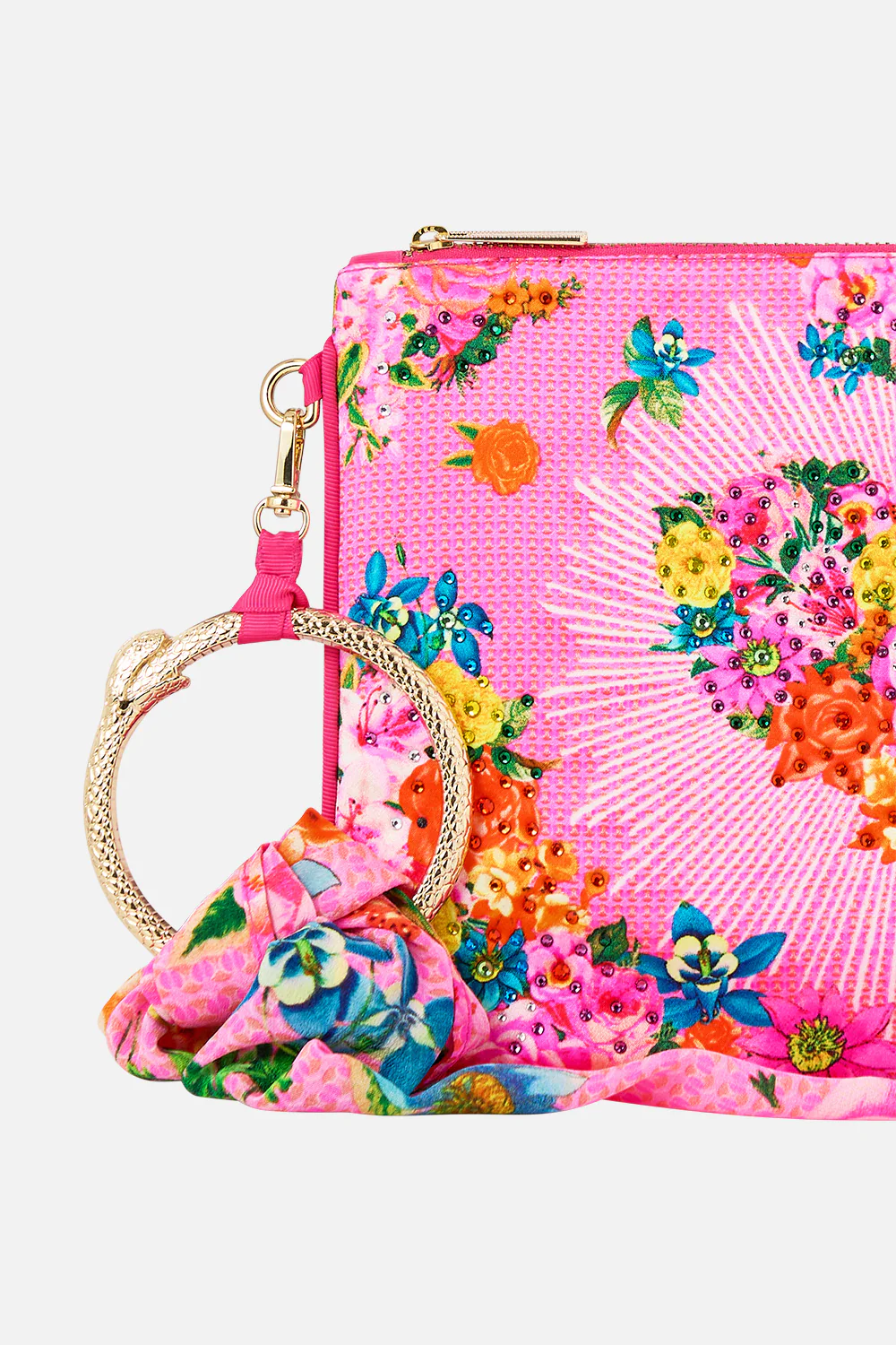 RING SCARF CLUTCH ILLUSTRATION NATION - Image 3