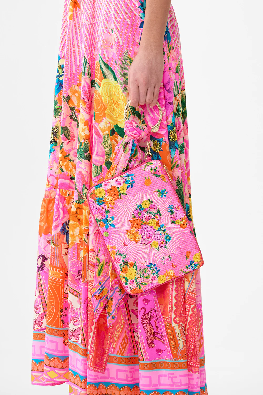 RING SCARF CLUTCH ILLUSTRATION NATION - Image 5