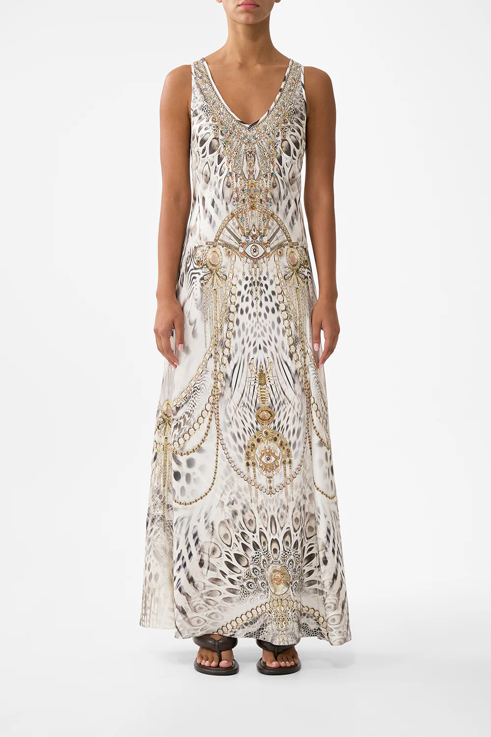 BIAS CUT TANK DRESS LADY LIONHEART