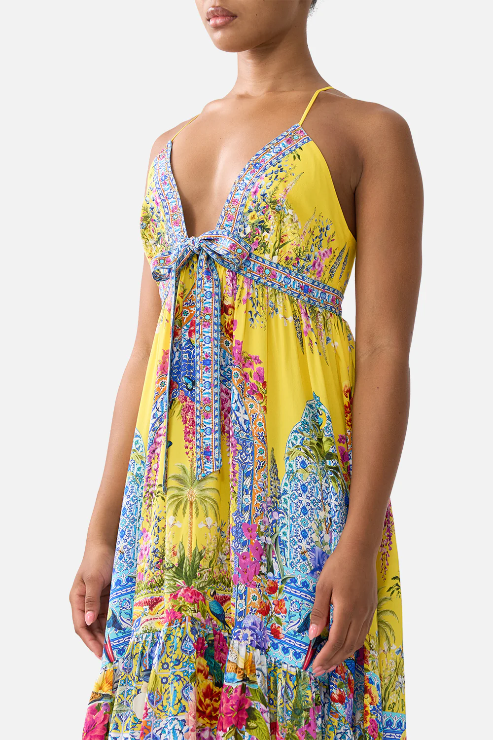 TIE FRONT DRESS SULTANAHMET SUMMER - Image 5
