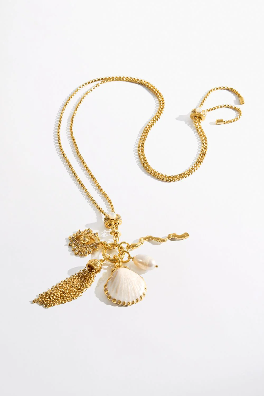 ENCHANTED OCEANIA PENDANT NECKLACE GOLD