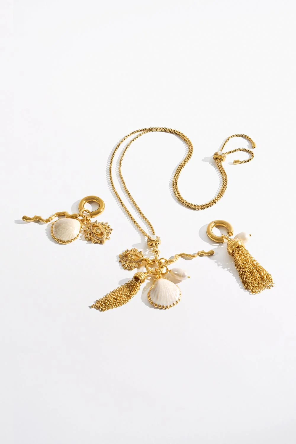 ENCHANTED OCEANIA PENDANT NECKLACE GOLD - Image 3