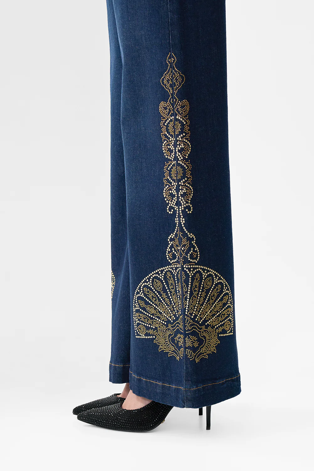 JENNA ISTANBUL ALCHEMY HIGH WAISTED FLARE DENIM - Image 7