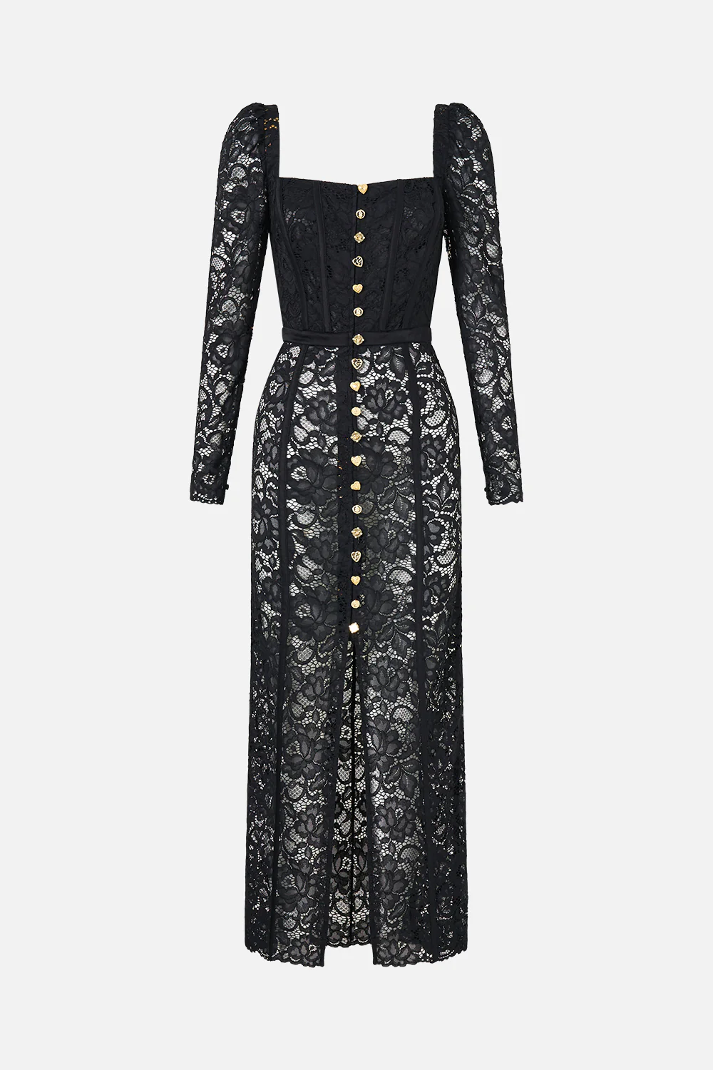 BUST DETAIL DRESS WITH LONG SLEEVE TAURUS RISING