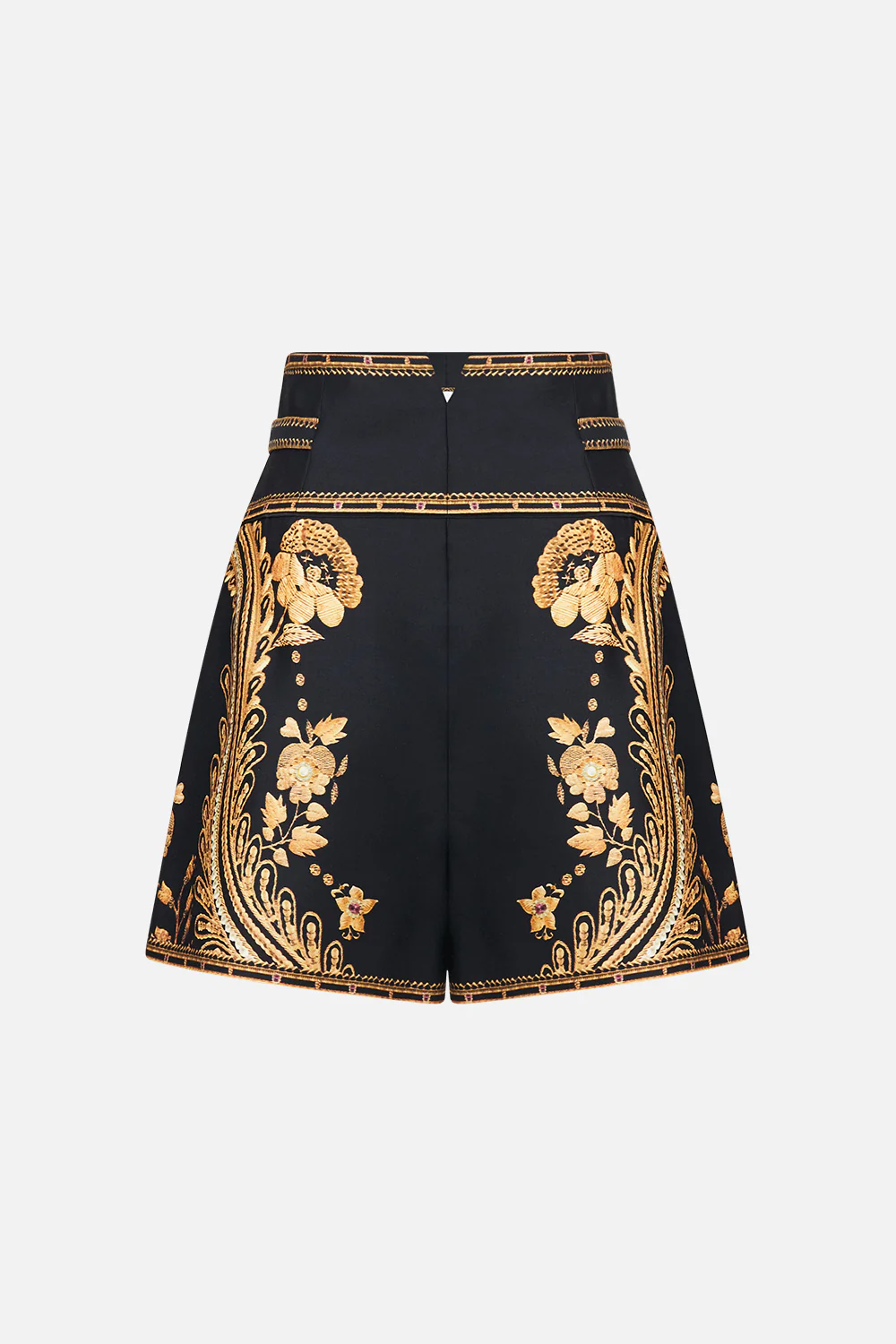 HIGH WAIST SHORT WITH BUTTON DETAIL TAURUS RISING - Image 6