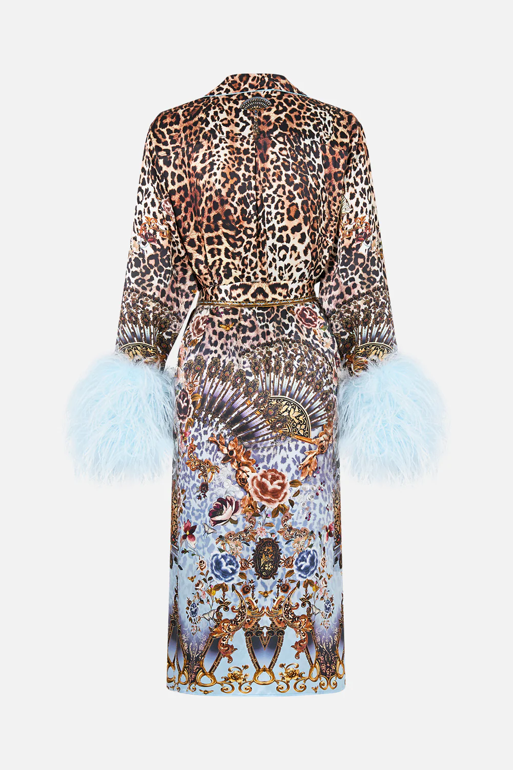 SPLIT CUFF SOFT COAT WITH FEATHERS FIESTA, SIESTA, REPEAT - Image 7