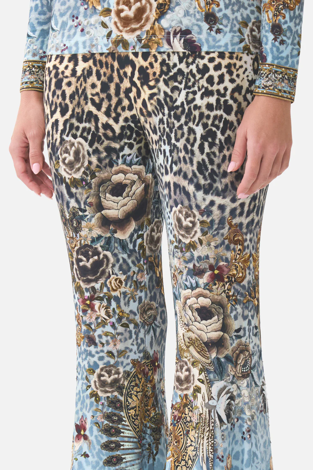 JERSEY FLARED PANT FIESTA, SIESTA, REPEAT - Image 5