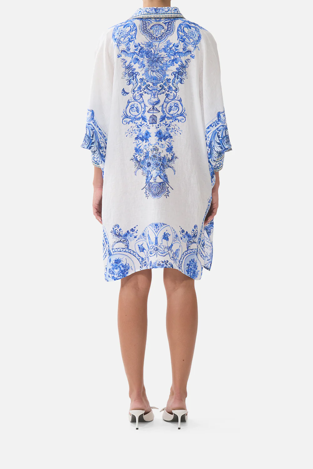 WIDE BODY COLLARED KAFTAN CERAMIC PANORAMIC - Image 2