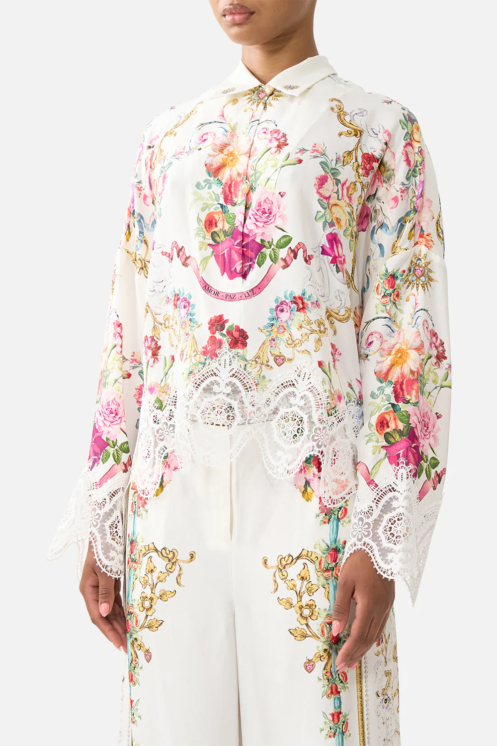 CROPPED RELAXED SHIRT TORERO LIBERTINE - Image 5