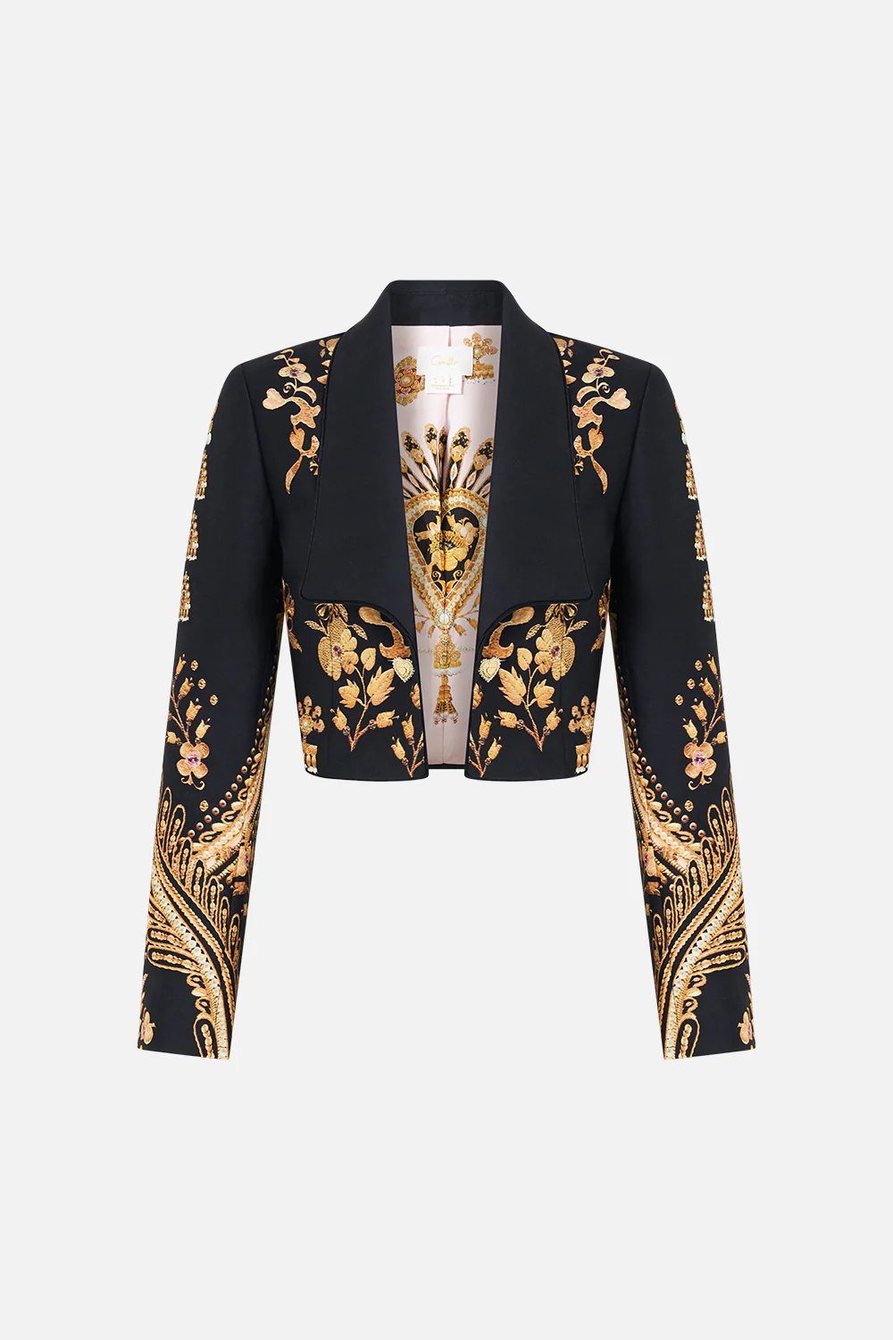 SLIM FIT CROPPED JACKET TAURUS RISING - Image 3