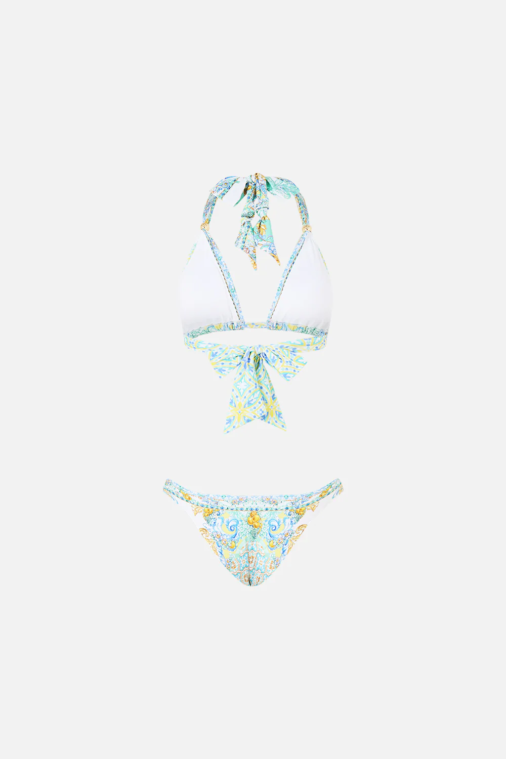 SOFT THICK TIE TRI BIKINI SET WITH TRIMS DIAL UP THE TILES - Image 6