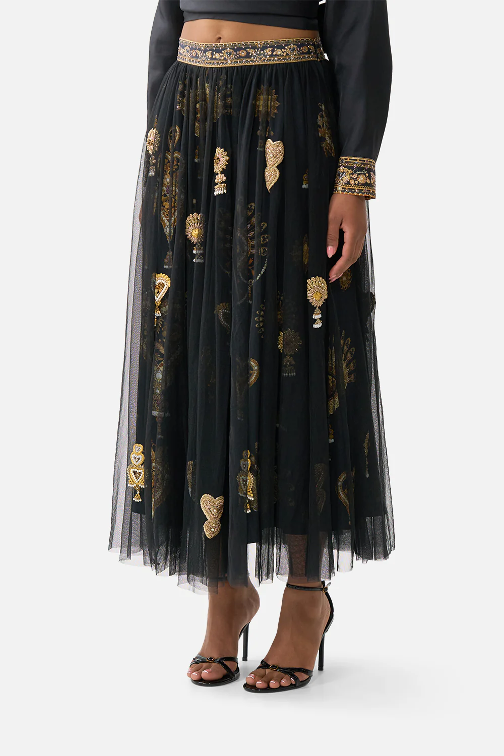MIDI TULLE SKIRT TAURUS RISING - Image 5