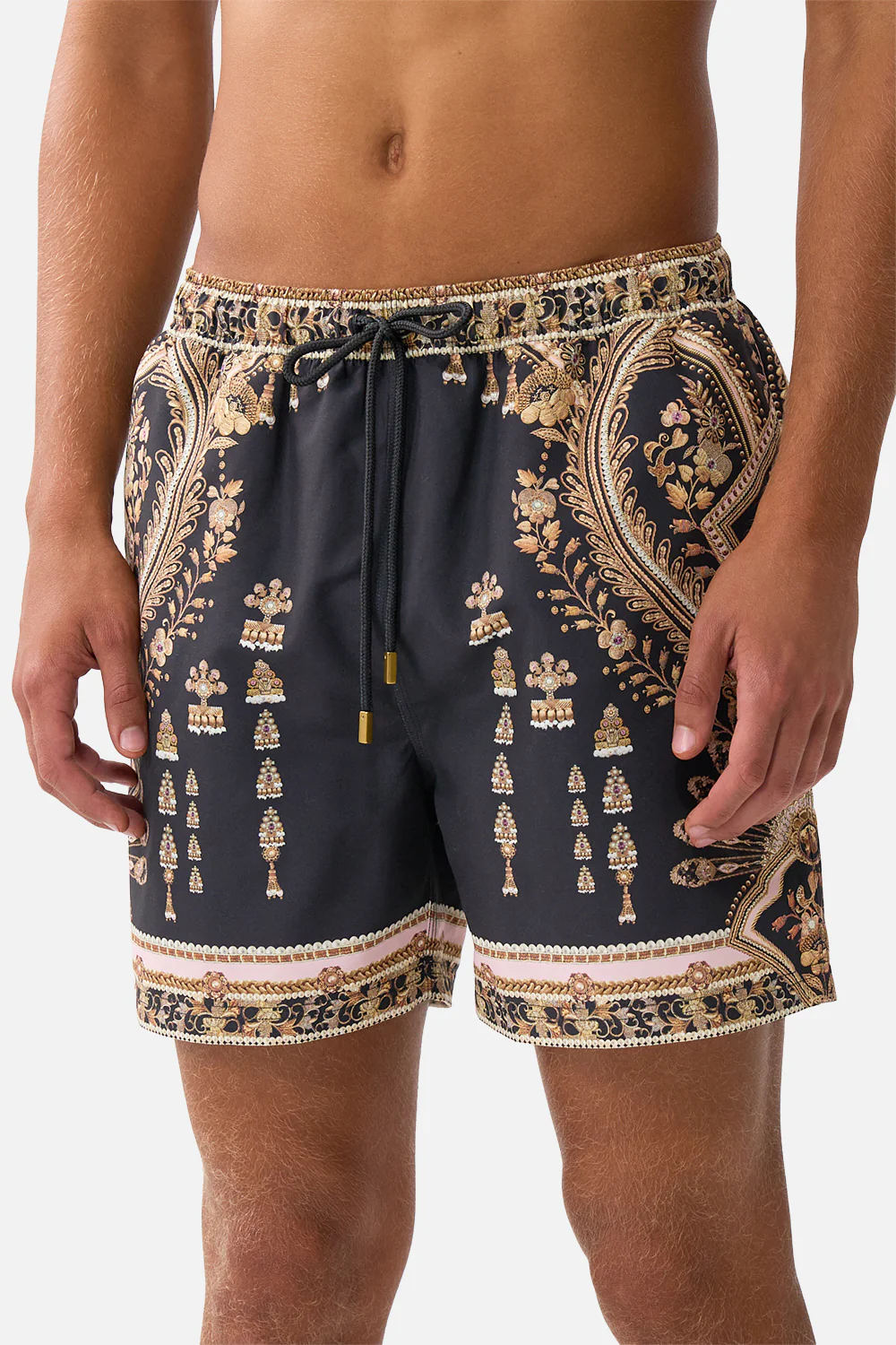 MID LENGTH BOARDSHORT WITH ELASTIC WAIST TAURUS RISING - Image 5